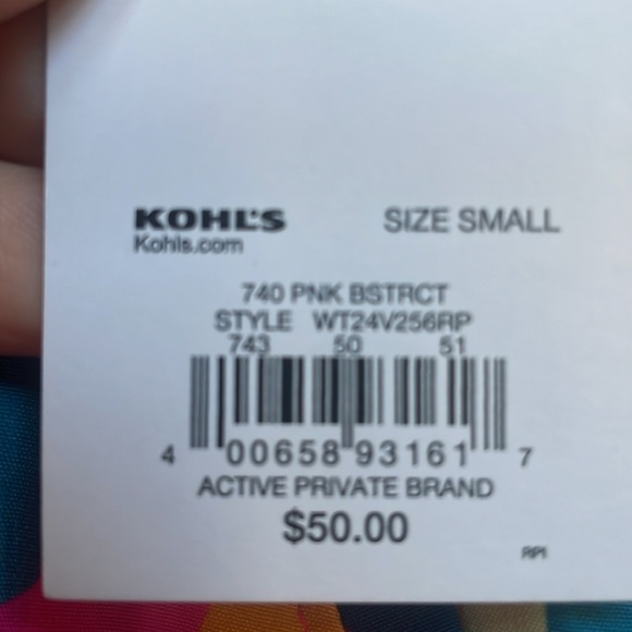 NEW Tek Gear X Barbara Clarke Ruiz Pink Abstract Tracksuit Jacket - Picture 7 of 7